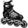 Inline skates Spokey Khan Bk / Wh Jr 927032-927033 (31-34)