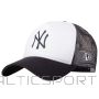 Inny New Era Team Block New York Yankees MLB Trucker Cap 12380796 (OSFM)