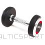 Toorx Professional rubber dumbbell 22kg