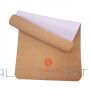 Yoga mat SVELTUS 1303 183x61x0,5cm Cork / pink