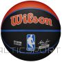 Wilson NBA komandas pilsētas kolekcionārs Ņujorkas Knicks Ball WZ4016420ID basketbols (7)