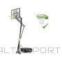 EXIT Galaxy pārvietojams basketbola grozs uz riteņiem ar slam dunk stīpu