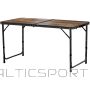 Enero Camp TŪRISTU SALOKAMAIS KEMPINGA GALDS 120X60X70/62/55CM KOKS