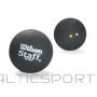WILSON skvoša bumbiņas STAFF Iepakojumā 2 gb. - double yellow dot