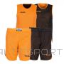 Divpusējs bērnu basketbola komplekts SPALDING DOUBLEFACE KID SET, izmērs 128 cm