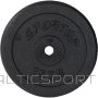Enero Fit BLACK CAST IRON WEIGHT 15 KG diameter 26.5