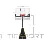 Mobilais basketbola statīvs Bilaro Orlando Class 136x80cm, 8mm rūdīts stikls