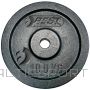 Best Sporting MELNĀ ČUGUNA SVARS 10 KG, diametrs 30 mm