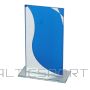 Polcups stikla trofeja / 13 cm /