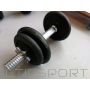 Regulējama hantele 10kg metāla diskiem / adjustable dumbbell