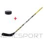 Hokeja nūja bērniem KID 1 + hokeja ripa - 110cm