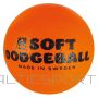 Mīksta putu bumba  ar pārklājumu 15cmSoft Dodgeball -Oranžs