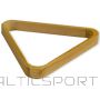 Koka biljarda trijstūris Pool triangle wooden