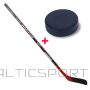 Koka Hokeja nūja JUNIOR 125cm Raptor +  Hokeja ripa