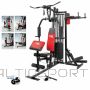 CHRISTOPEIT SPORT fitnesa stacija Profi Center: Step+Dips 60 kg de Luxe Black
