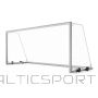 Mobilie alumīnija futbola vārti 5x2 m ar 4 riteņiem, profils 120x100 mm