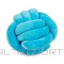 Apskāvienu bumba Cuddle Knot spilvens 26cm zila