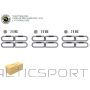 REAX CHAIN TWO - CLUB 3 PAIRS PACK - 1 KG