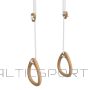 vingrošanas gredzeni ozolkoka Lillagunga Gymnastic Rings
