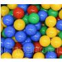 Baseina bumbas bumbu baseiniem 7cm diametrs 500 gab komplekts Multi krāsas