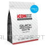 Ātri pagatavojamas Proteīna Auzu pārslas Iconfit Quick Protein Oats ( ar kolagēnu un čia sēklām)