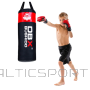 Profesionāls boksa maiss bērniem un pusaudžiem 80 cm x 30 cm - sarkans, 15 kg 