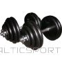 Hanteles saliekamas 2 x 28 kg HM28