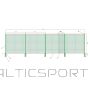 Sporta laukuma aizsargtīkla, futbola laukuma aizsargtīkls,  4x15 m cinkots, 5 stabi