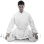 Džudo kimono BS balts (110-200cm), 500gr/cm3