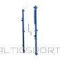 Volejbola sienas stiprinājumi/ volejbolam, tenisam, badmintonam - 2.5m