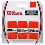 Wilson PRO OVERGRIP BURN oranžs 3gb./iep.