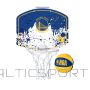 Wilson Basketbola groza komplekts NBA MINI-HOOP GS WARRIORS