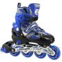 Dubultās slidas Nils Extreme Skrituļslidas 2in1 Blue r.31-34 NH18366 A (ir veikalā)