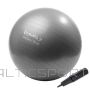 Yogas vingrošanas bumba 75cm Hms pelēka Yoga ball 75cm