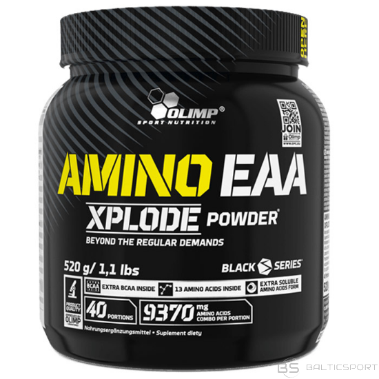 EAA aminoskābju komplekss EAA AMINO ACIDS OLIMP SPORT NUTRITION XPLODE POWDER 520 G ORANGE