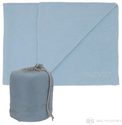 Sports towel AVENTO 41ZC 120x80cm Light blue