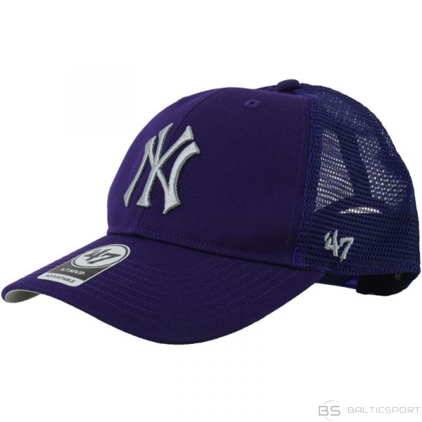 New York Yankees 47 Brand Cap MLB Branson Cap M B-BRANS17CTP-PPA (viens izmērs)