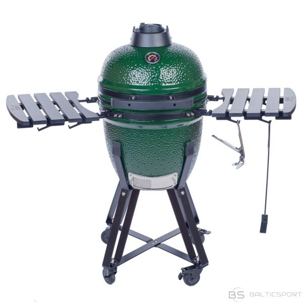 Kamado keramiskais grils / Ceramic barbecue KAMADO TasteLab 18'' Green with accessories
