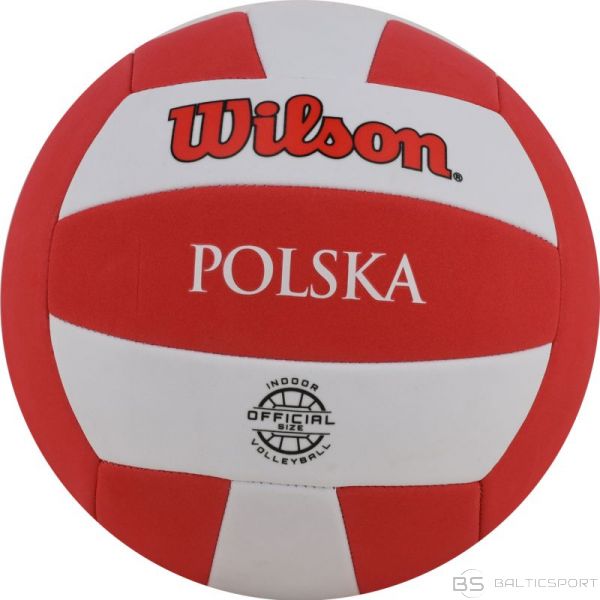 Zāles volejbola bumba /.Wilson Ball Super Soft Play Polska Volleyball WTH90118XBPO (5)
