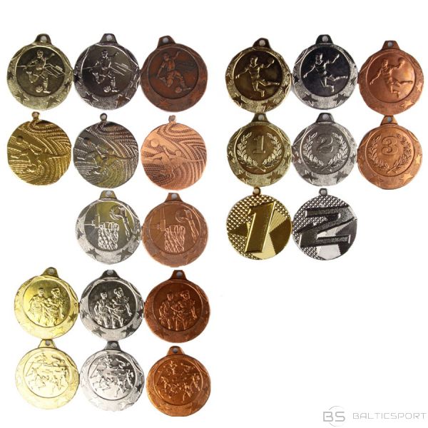 Gtsport Medaļa: maza disciplīna / maza / zelts / sudrabs / bronza