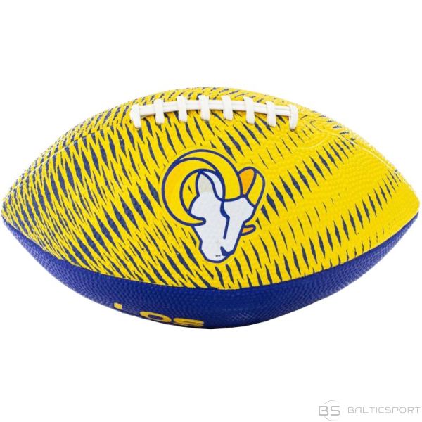 Wilson Ball NFL Team Tailgate Losandželosas Rams Jr Ball WF4010019XBJR (7)