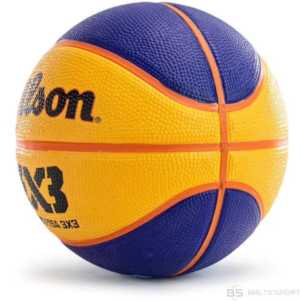 Mini basketbola bumba Wilson FIBA 3X3 Mini Ball WTB1733XB2020 (3) (IR VEIKALĀ)