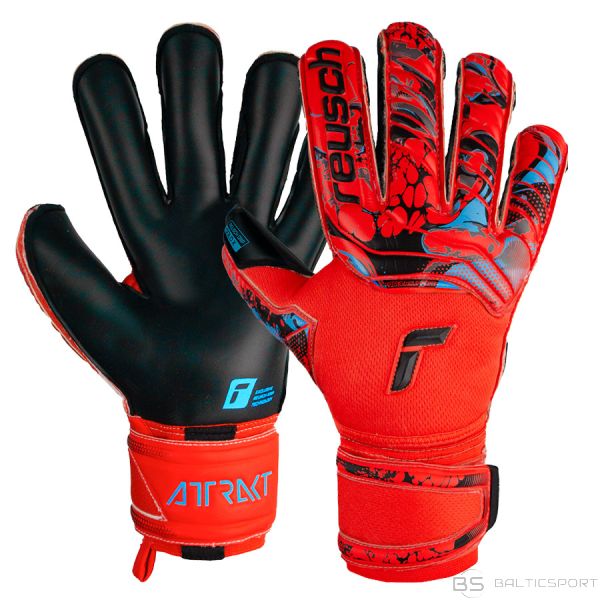 Reusch Attrakt Gold X Evolution Cut Finger Support Gloves 53 70 950 3333 / Red / 9
