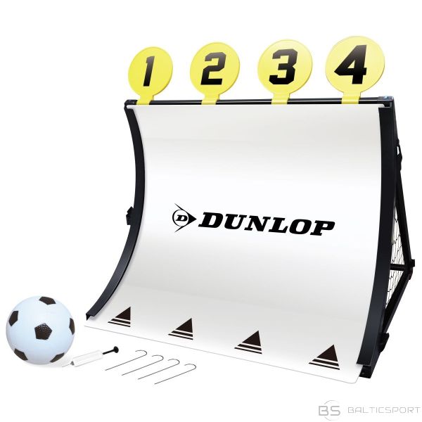 Futbola vārti, futbola siena sitienu treniņiem Rebounder 75x78x58cm DUNLOP