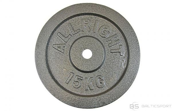 Allright svaru diski 15 kg / 15.00 kg / diametrs 28mm (iekš)