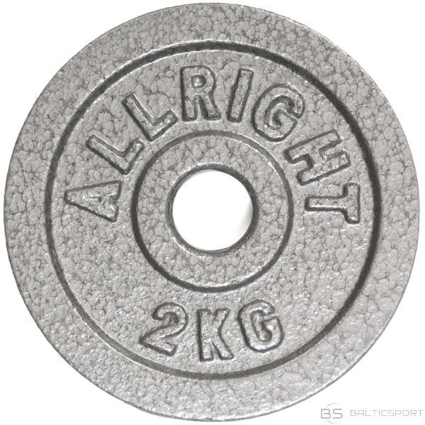 Allright svaru diski 2 kg / diametrs 28 mm