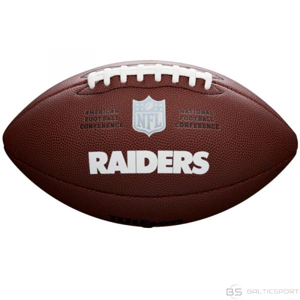 Wilson NFL komandas logotips Lasvegasas Raiders Ball WTF1748XBLV (9)