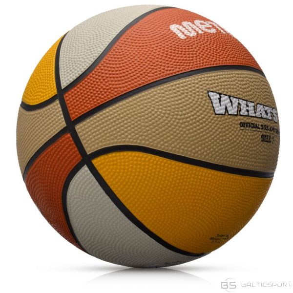 Meteor Kas jauns 7 basketbola bumba 16801, 7. izmērs (uniw)