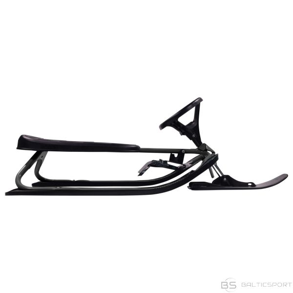 Stūrējamas ragavas ar stūri Stiga Snowracer Iconic gray/ black