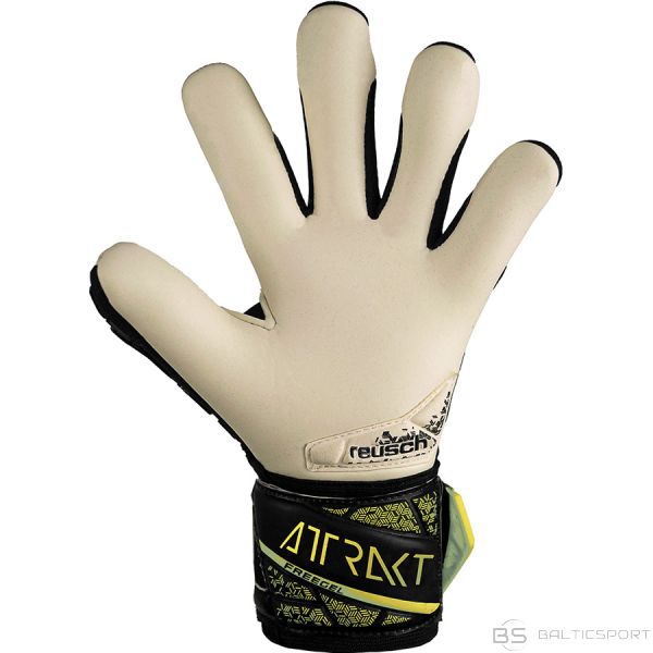 Rękawice Reusch Attrakt Freegel Gold Finger Support Junior 54 72 130 7752 / czarny / 5